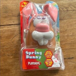 Playskool Mr. Potato Head Spring Bunny Toy - Pink and Brown